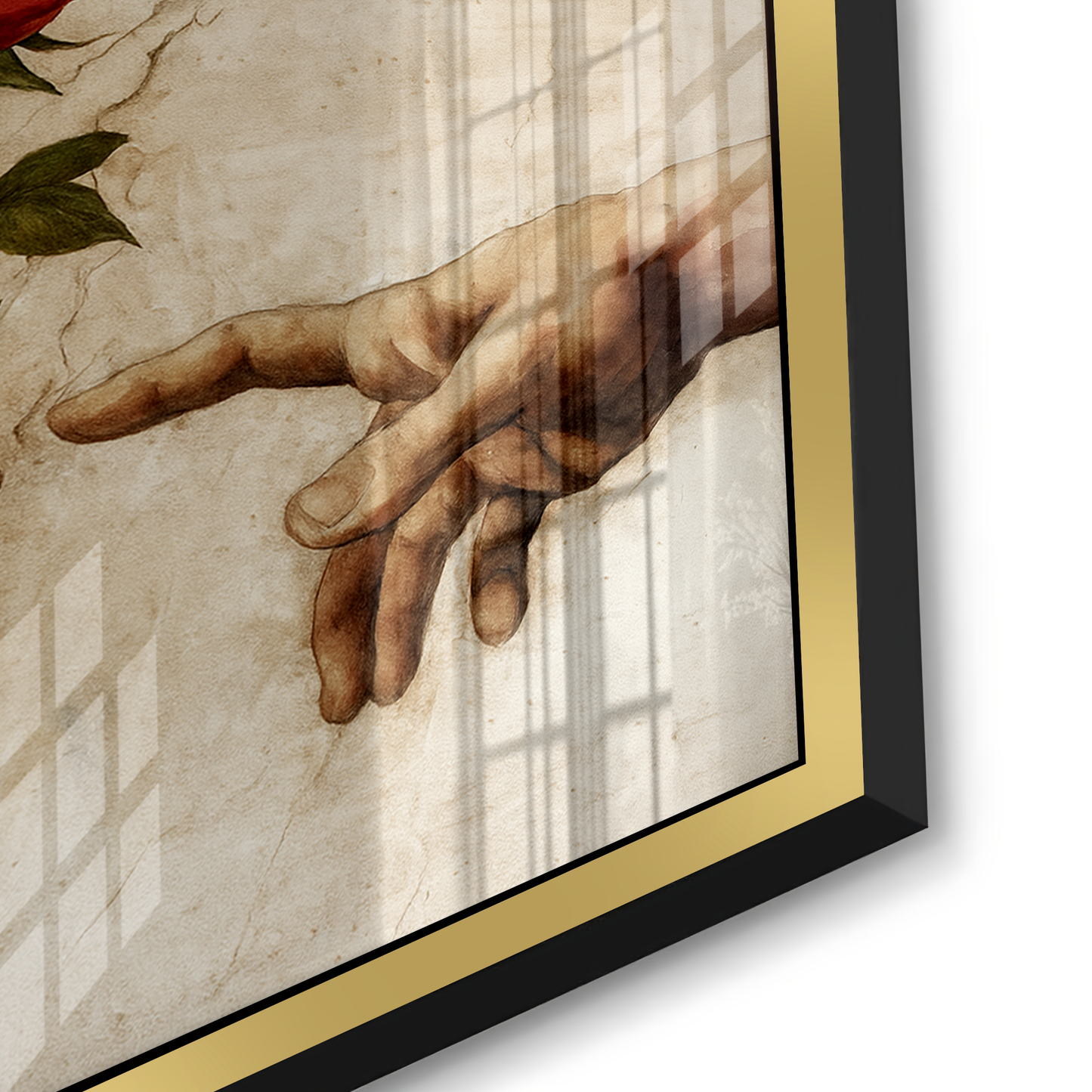 2The Creation of Adam - Acrylic