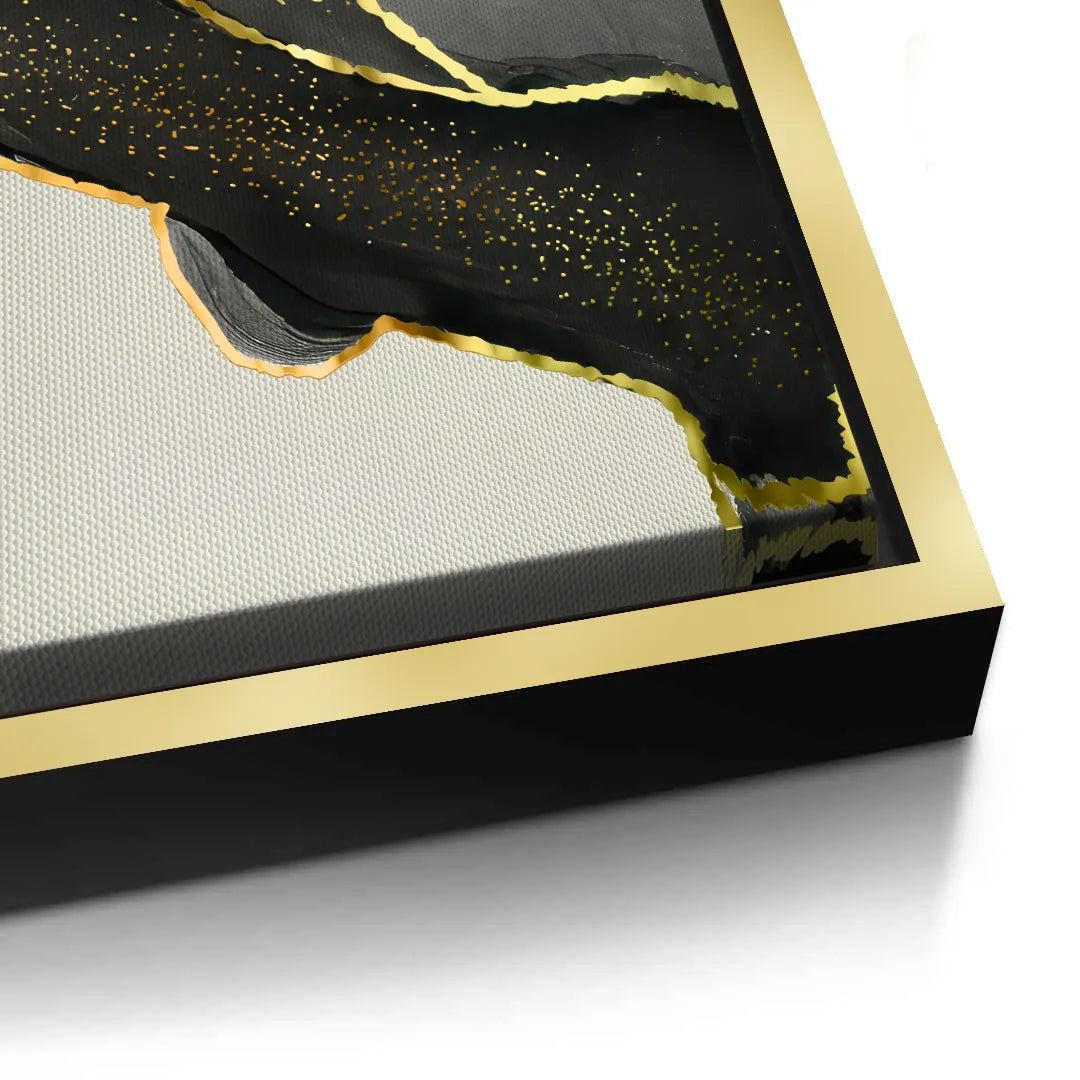 2Golden Veins Set of 3 - Canvas