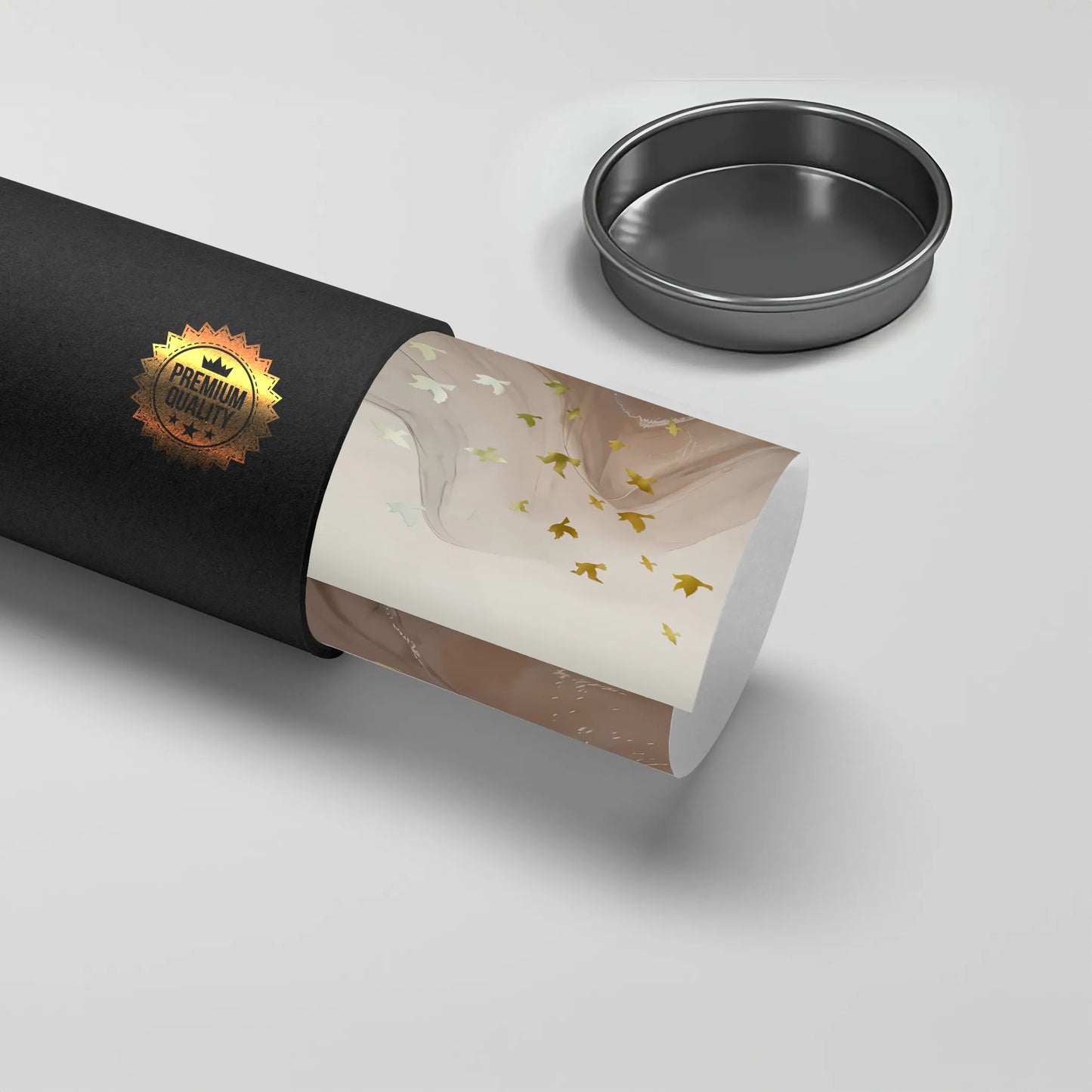 2Golden Ascent Set of 3 - Poster