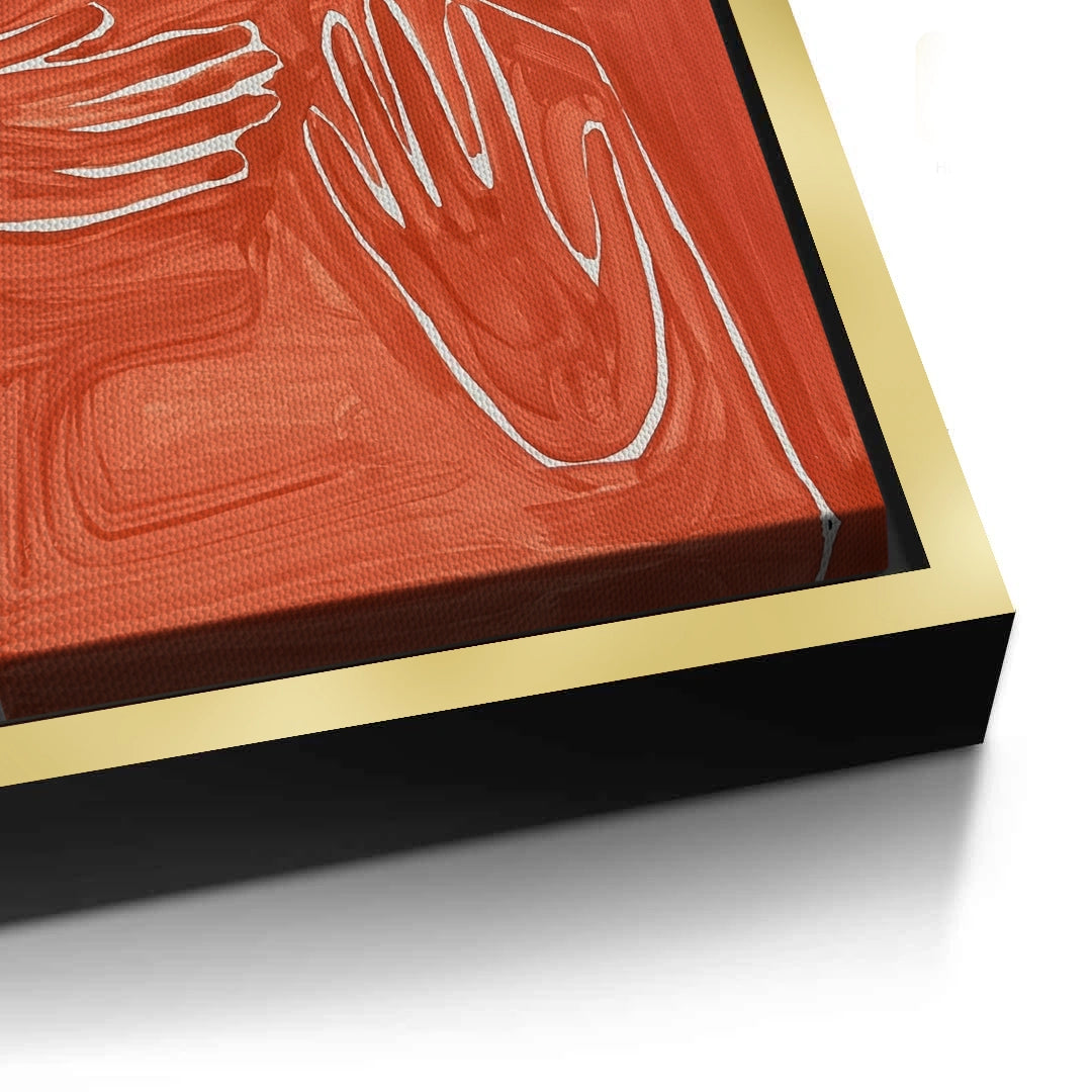 2Holding Close - Canvas