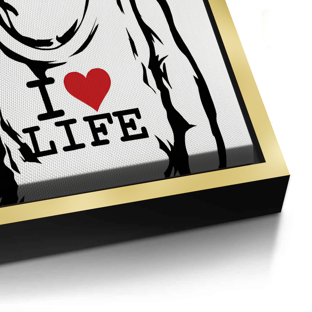 2I Love Life - Canvas