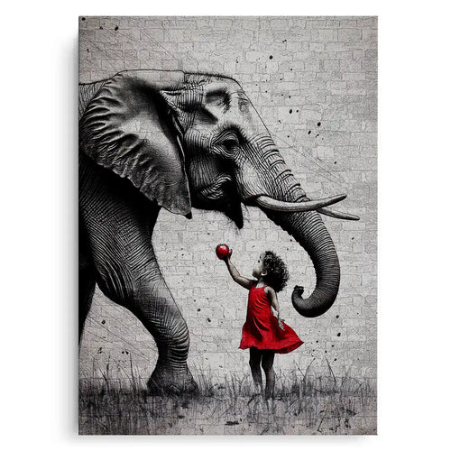Innocent Meets Strength - Canvas