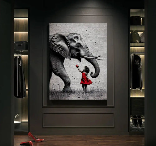 Innocent Meets Strength - Canvas