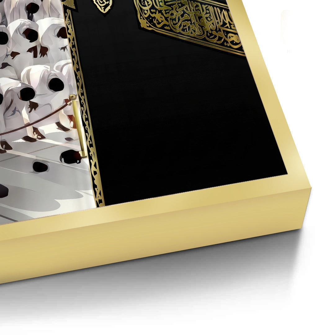 2Kaaba and Hajj Pilgrims - Fine Art