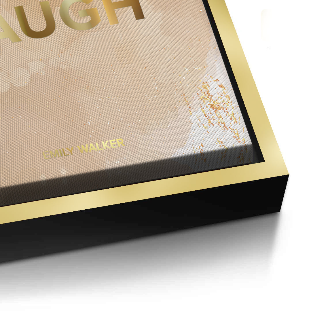 2Live Love Laugh - Canvas