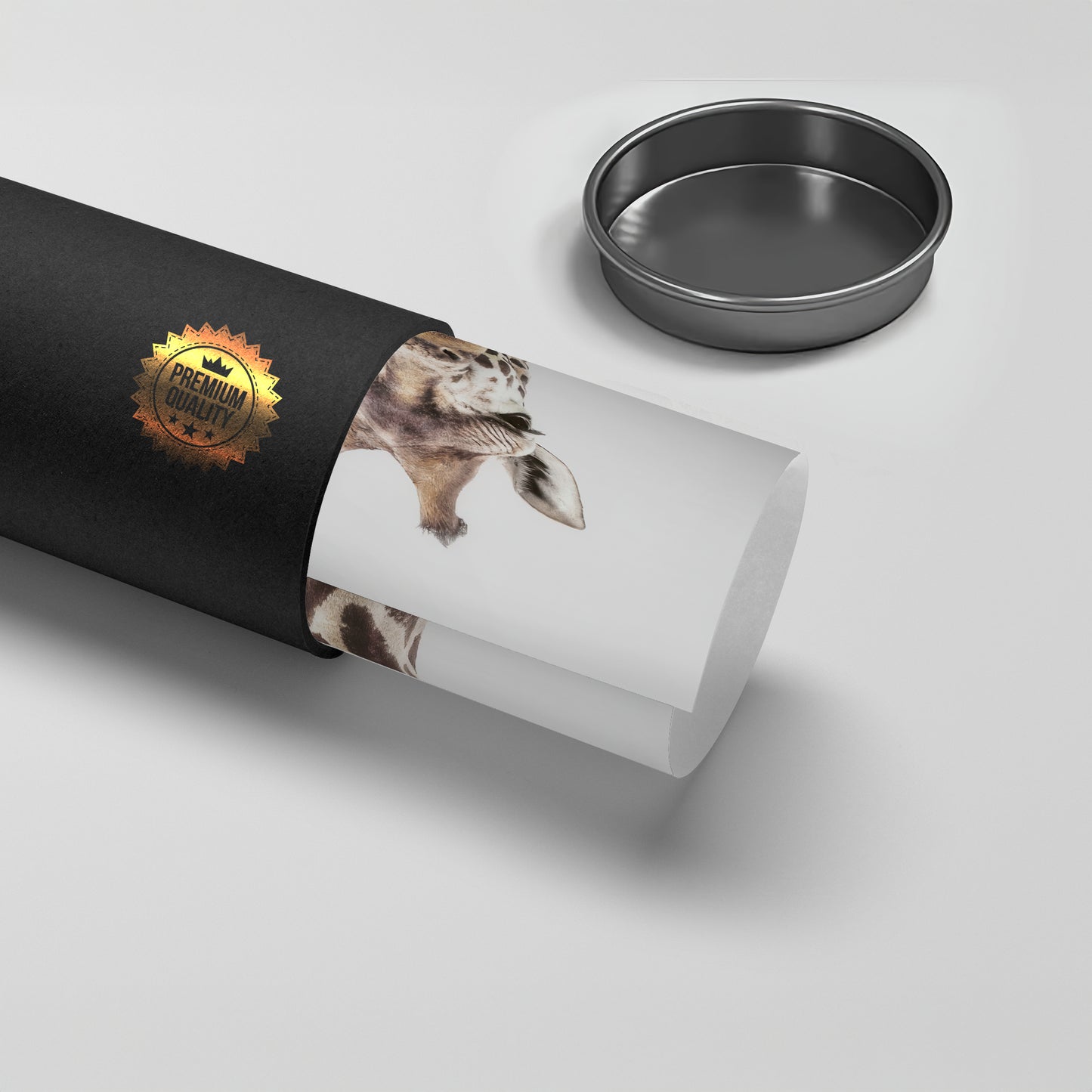 2Minimalist Giraffe - Poster