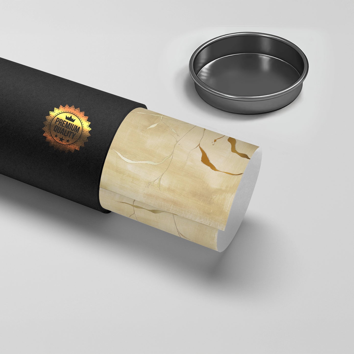 2Minimalist Gold Grass Botanical - Poster