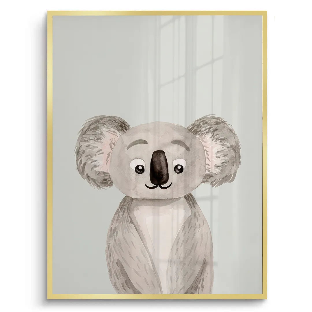 2Minimalist Koala Bear- Fine Art