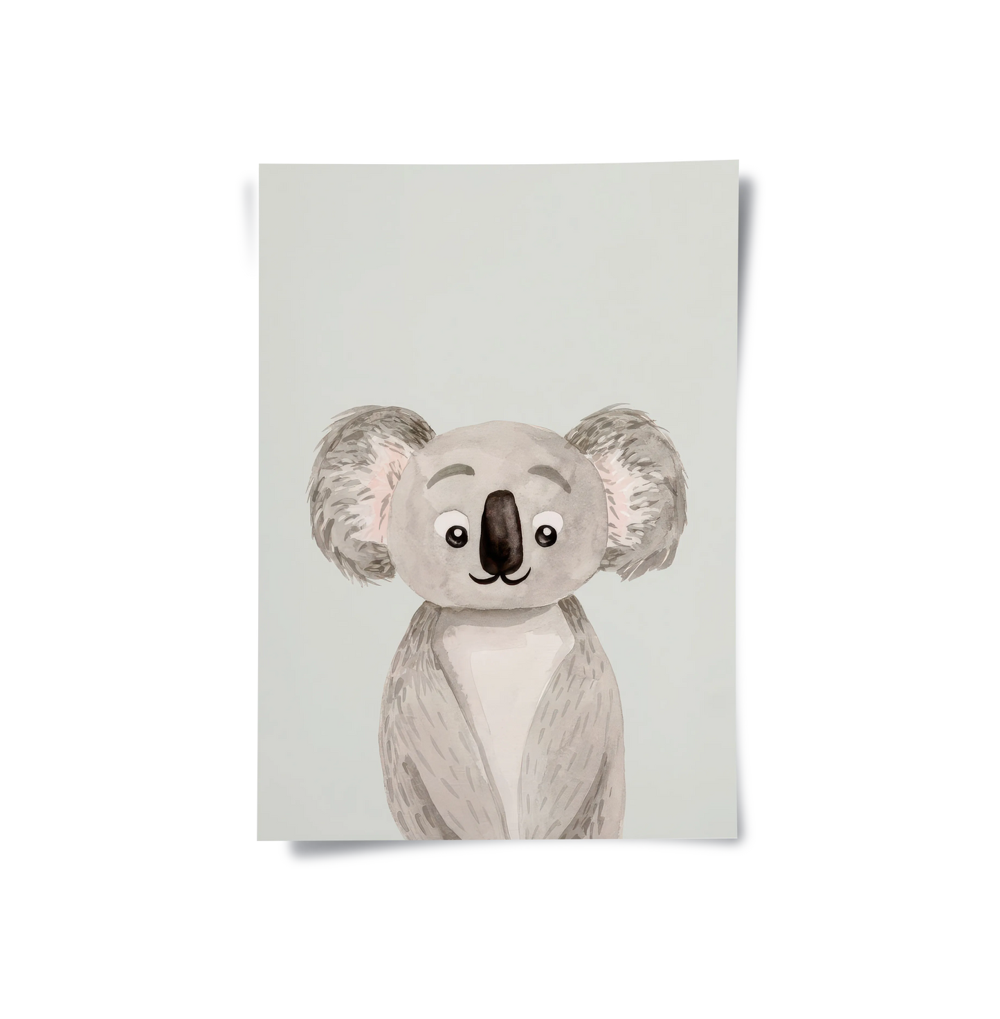 2Minimalist Koala Bear - Poster