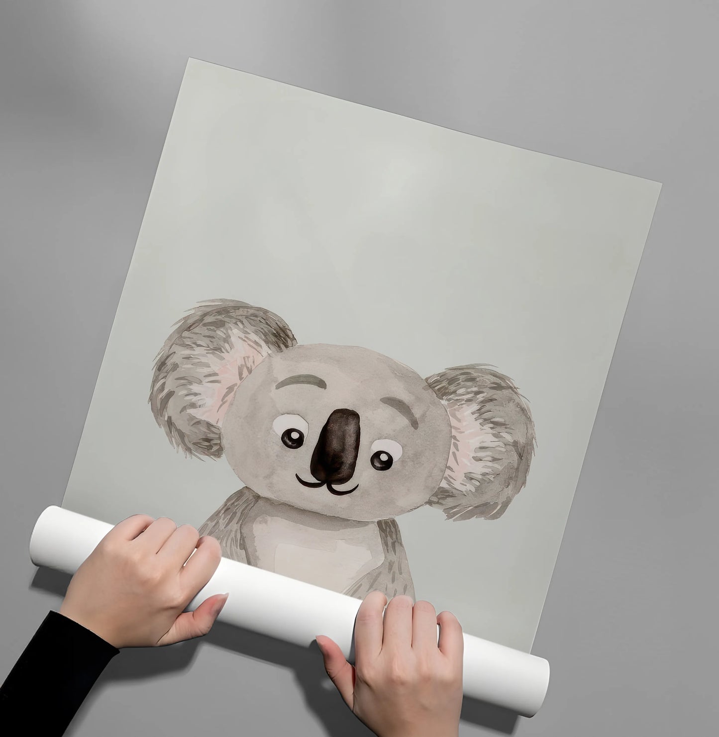 2Minimalist Koala Bear - Poster