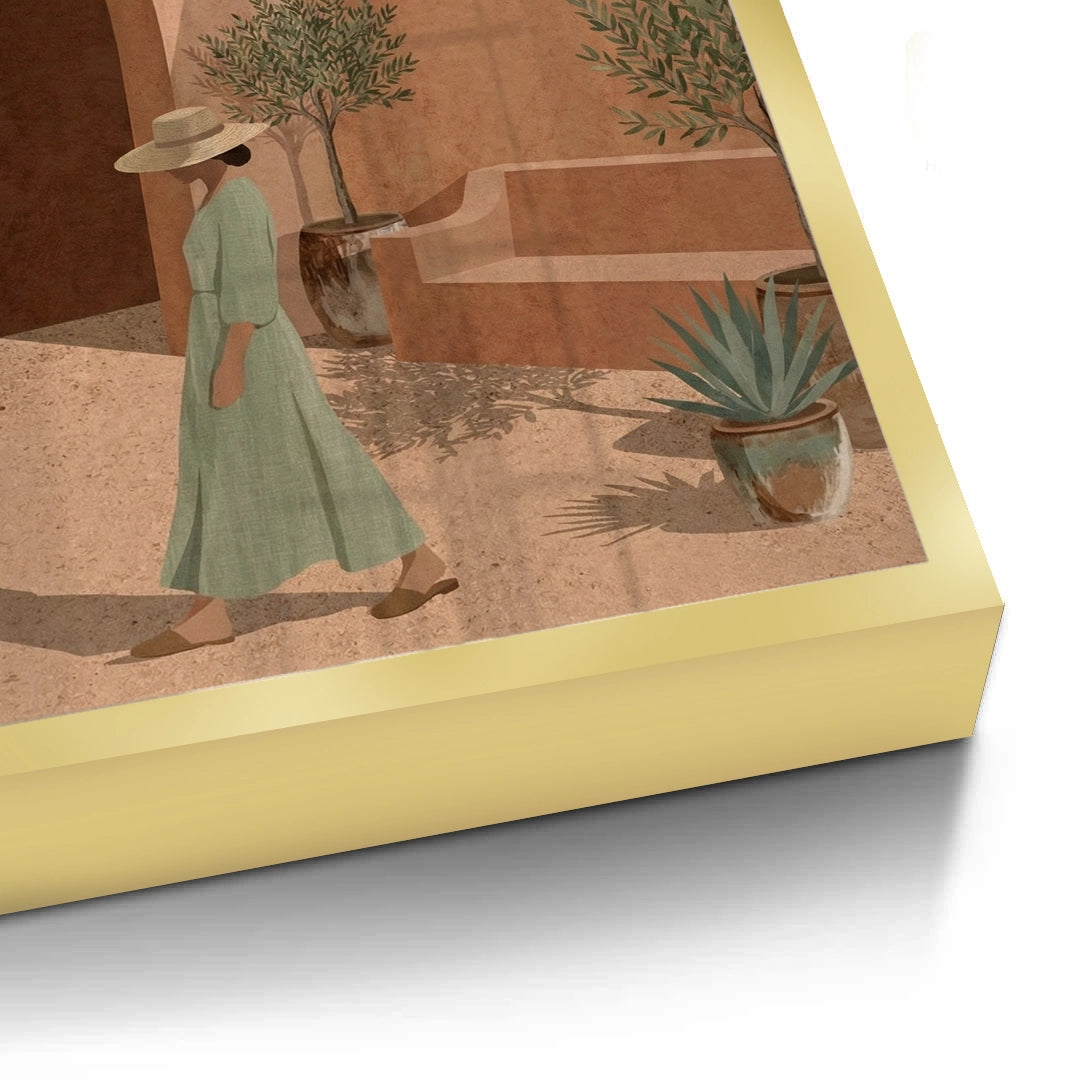 2Minimalist Mediterranean Woman - Fine Art