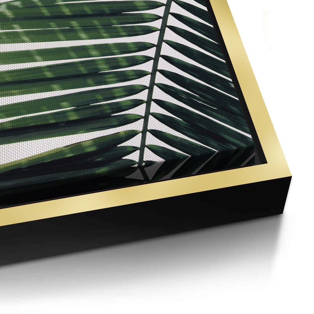 2Minimalist Palm Frond - Canvas