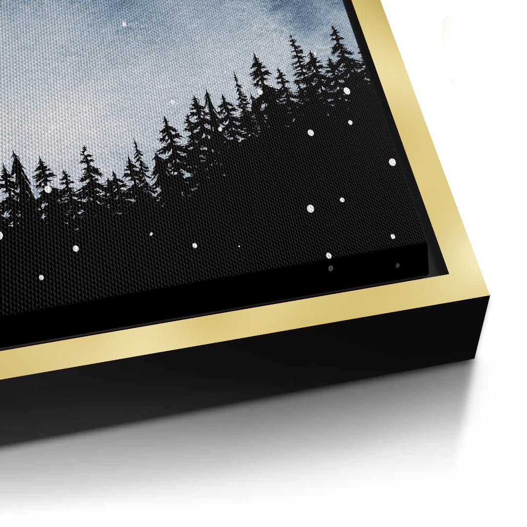 2Minimalist Pine Forest - Canvas