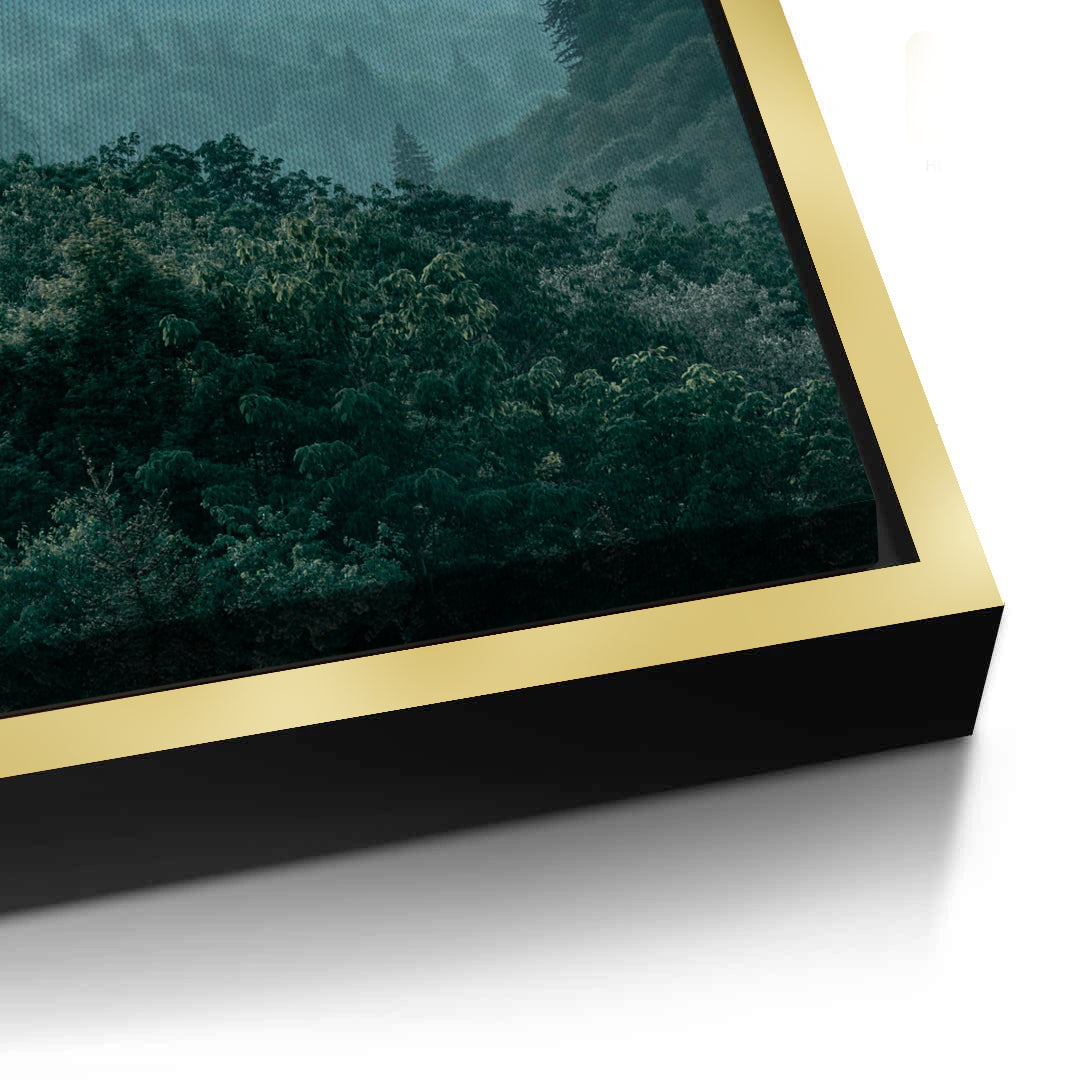 2Misty Mountain Landscape - Canvas