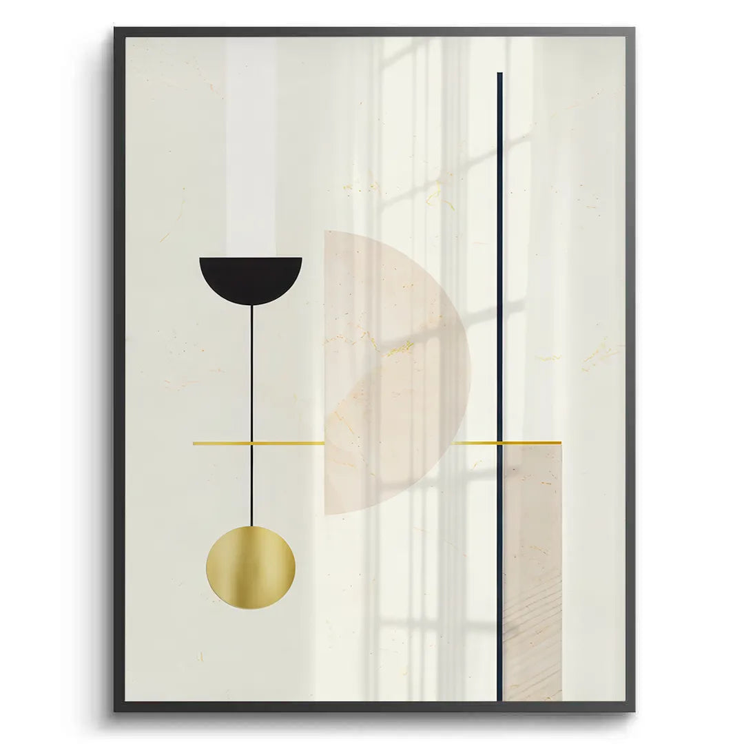 2Modern Geometric Set of 3 - Fine Art