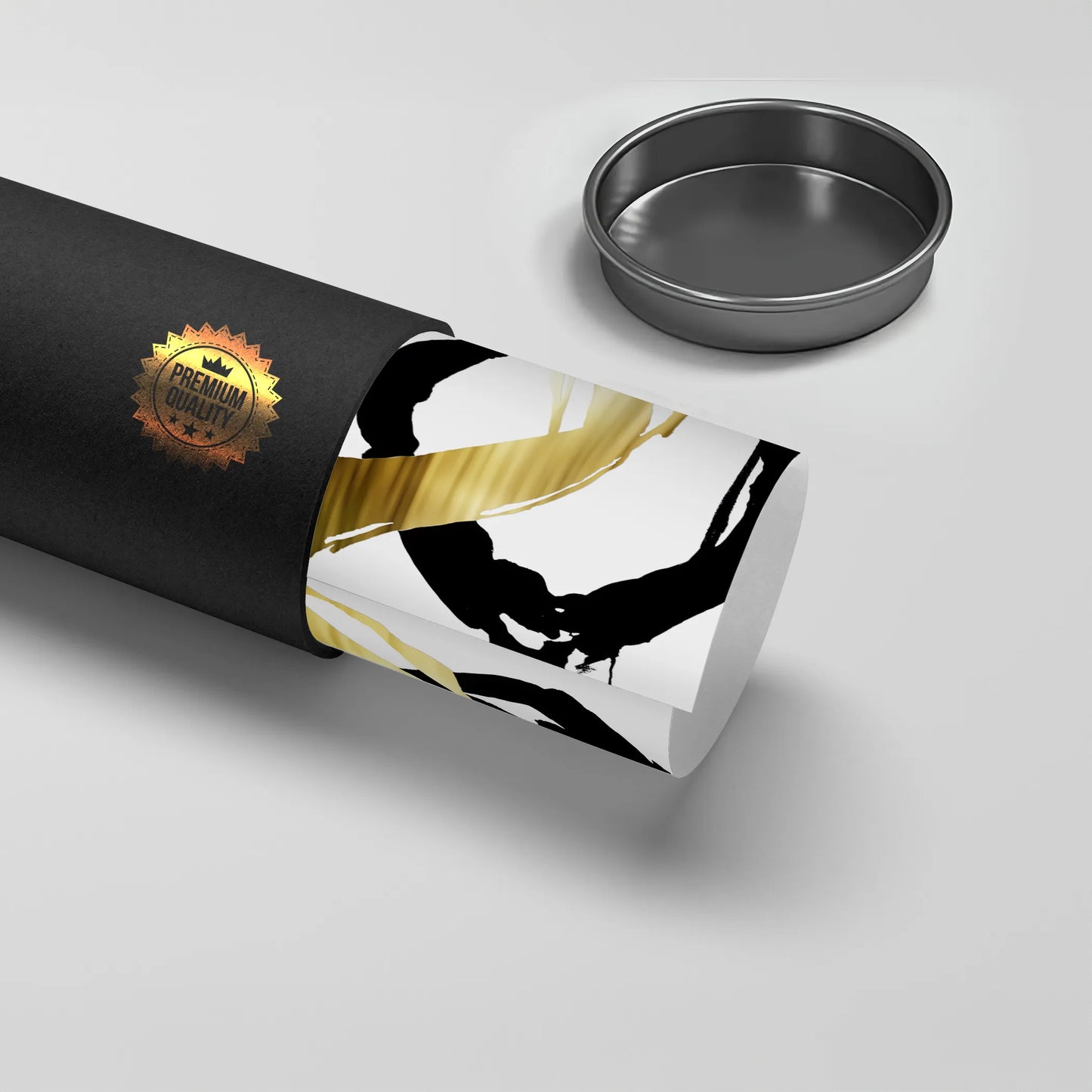 2Modern Interlocking Rings - Poster