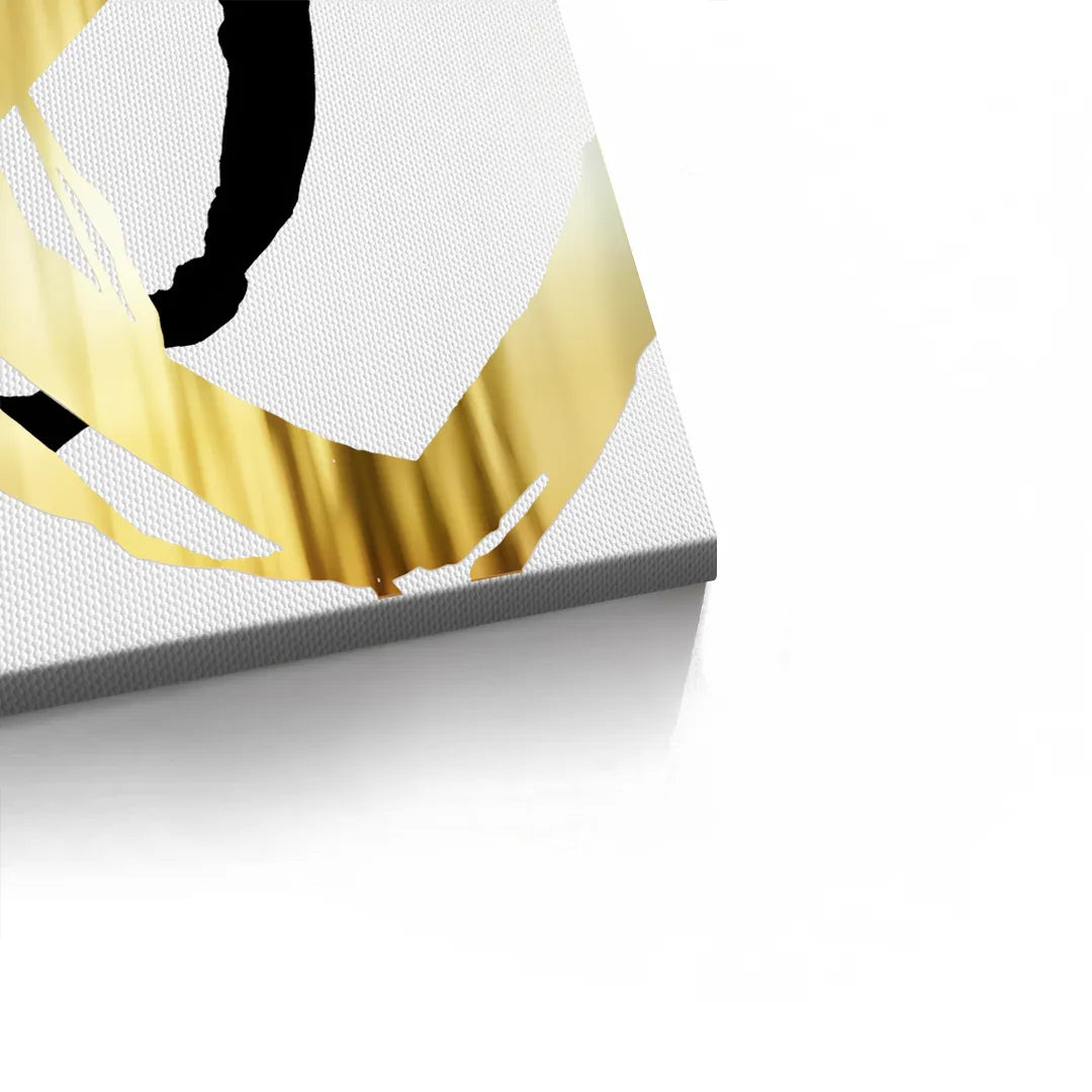 2Modern Interlocking Rings - Canvas