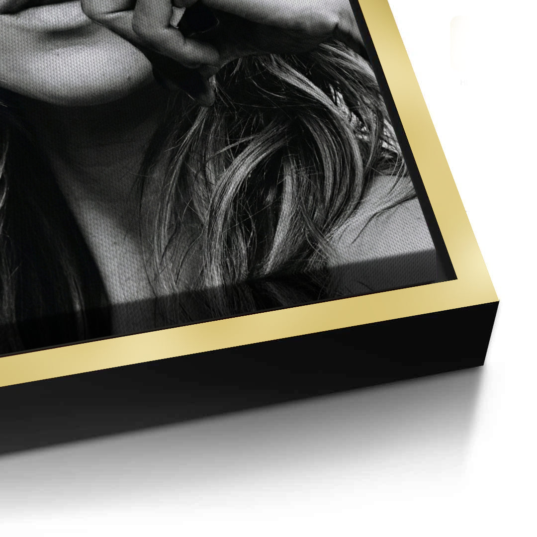 2Mustache Finger - Canvas