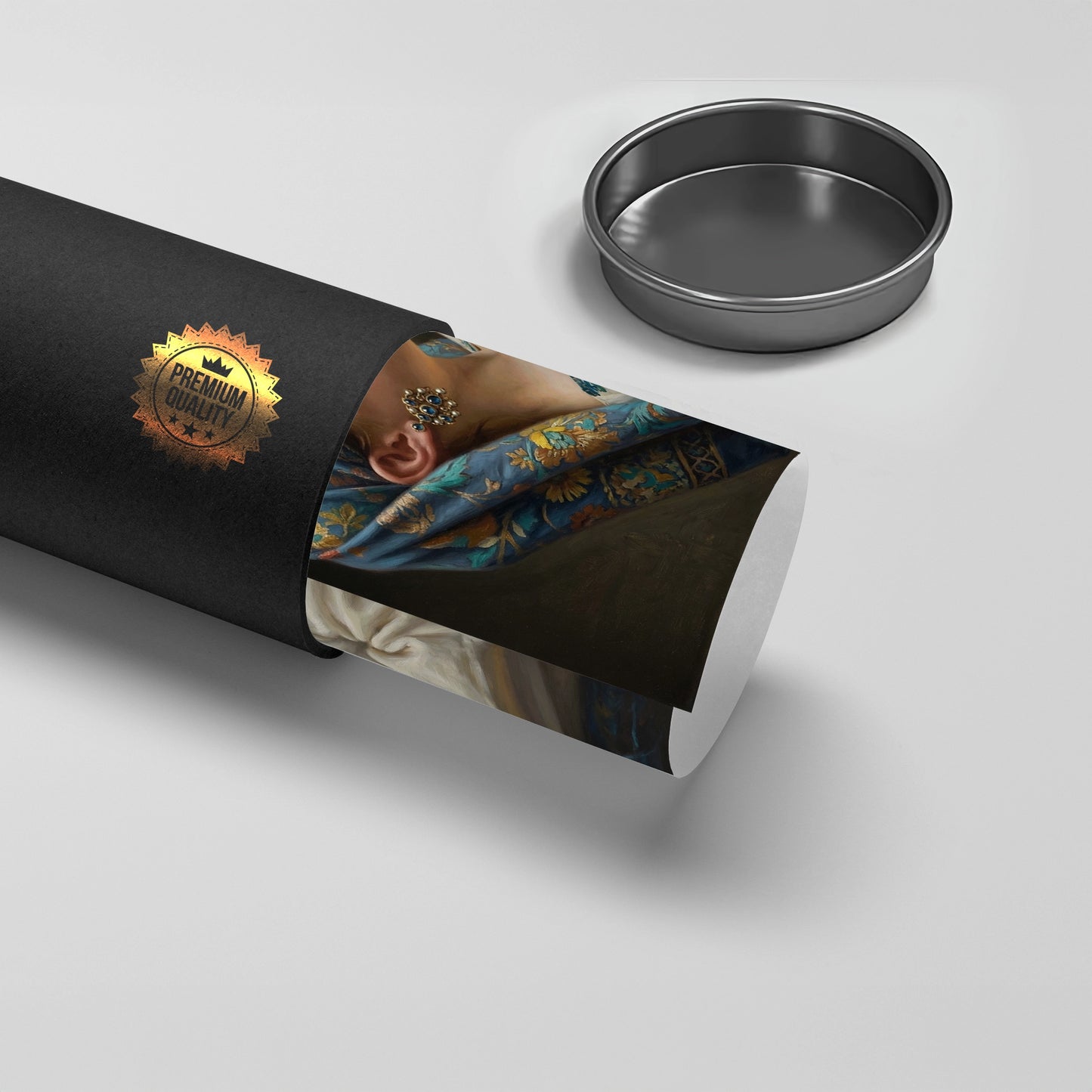 2Woman with Azure Bird - Poster