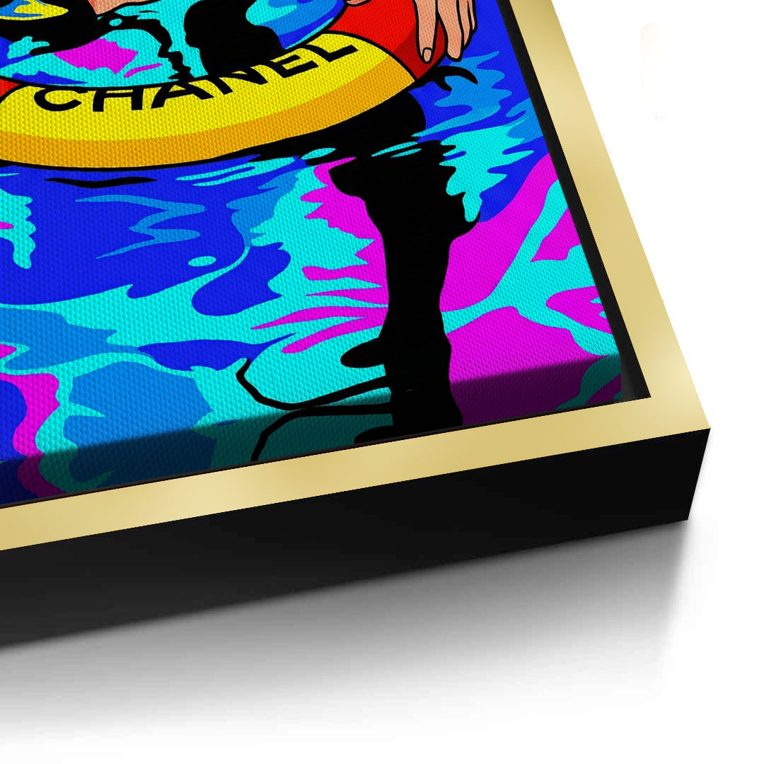 2Poolside Martini - Canvas