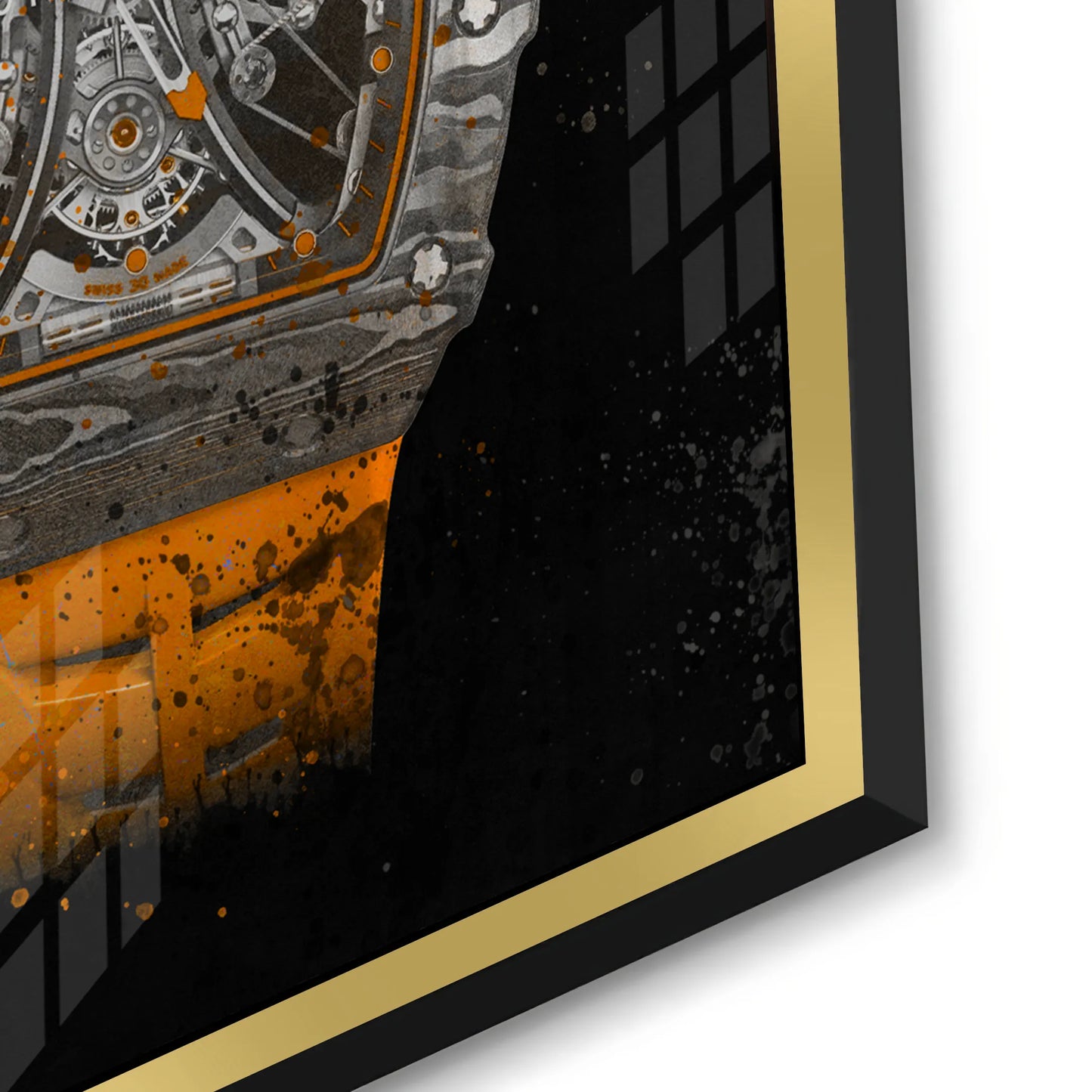 2Precision fuels success - Acrylic