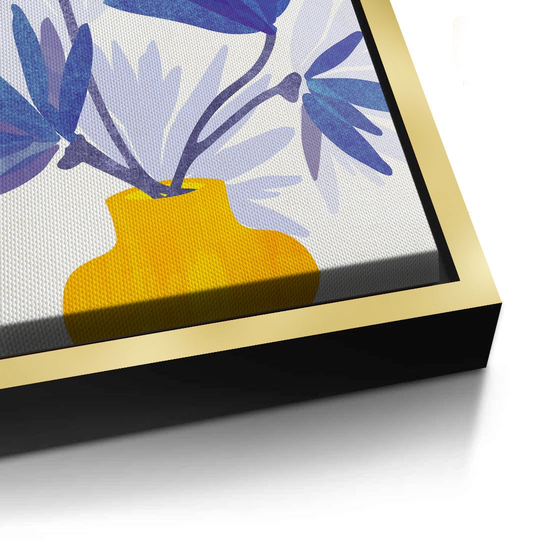 2Sapphire Bloom - Canvas