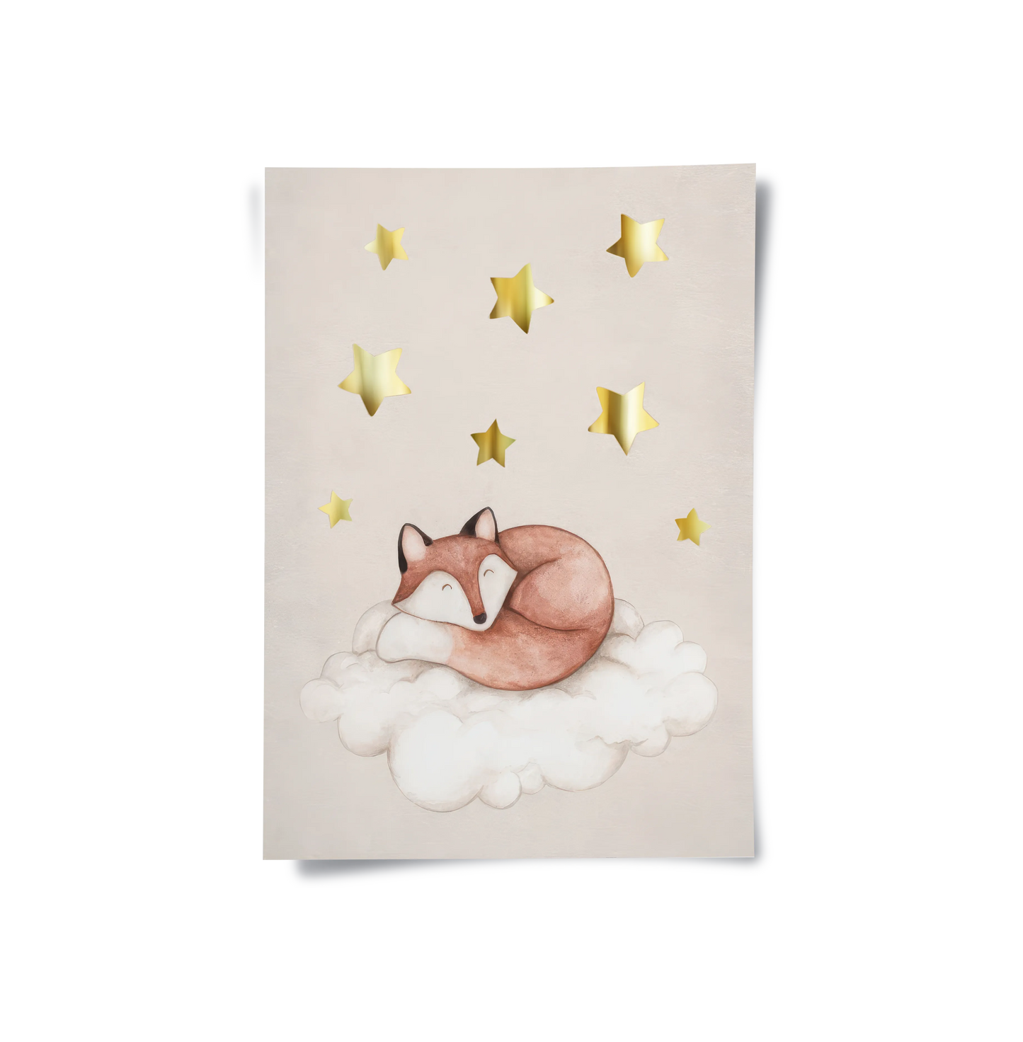 2Sleeping Fox - Poster