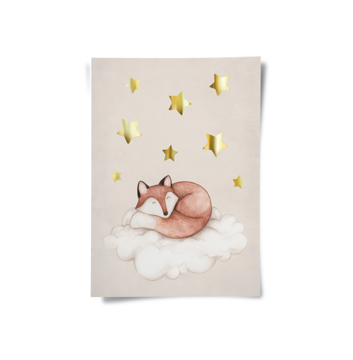 Sleeping Fox - Poster