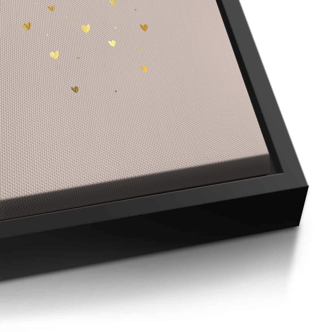 2Smiling Cloud Gold Rain - Canvas