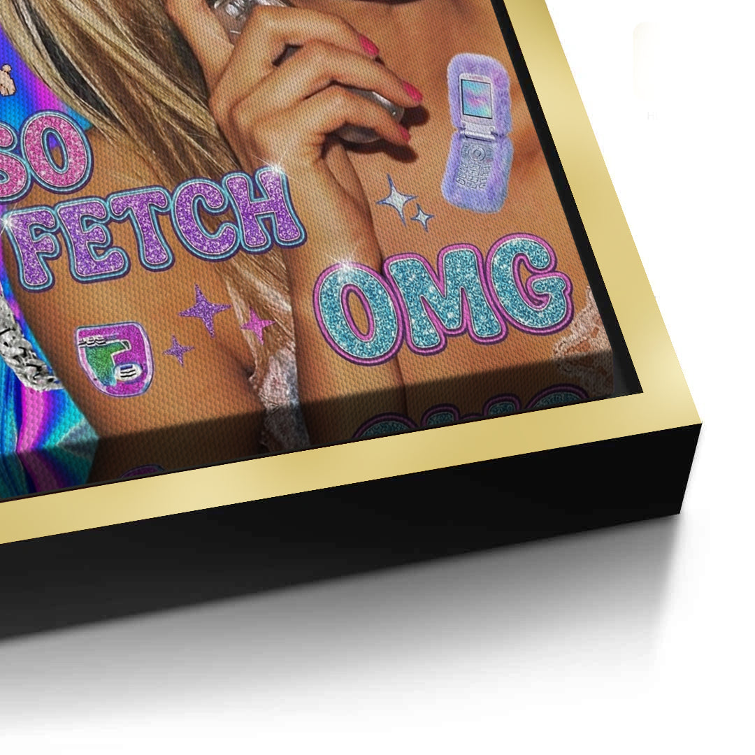 2So Fetch! Y2K Glitchcore - Canvas