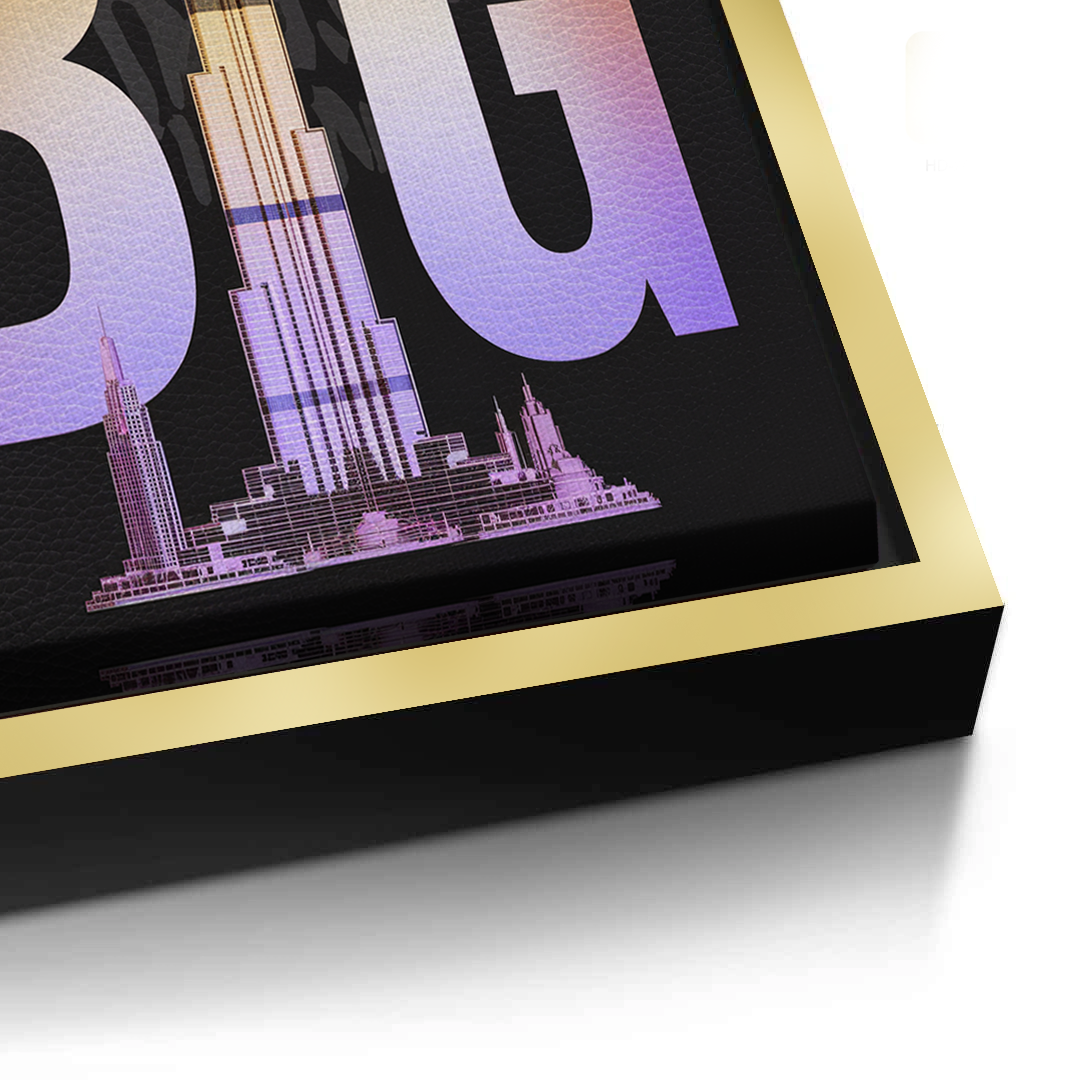 2Strat Small think Big - Canvas