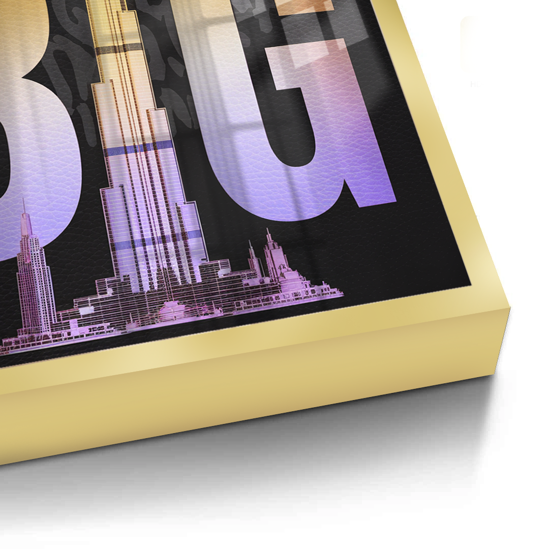 2Strat Small think Big - Fine Art