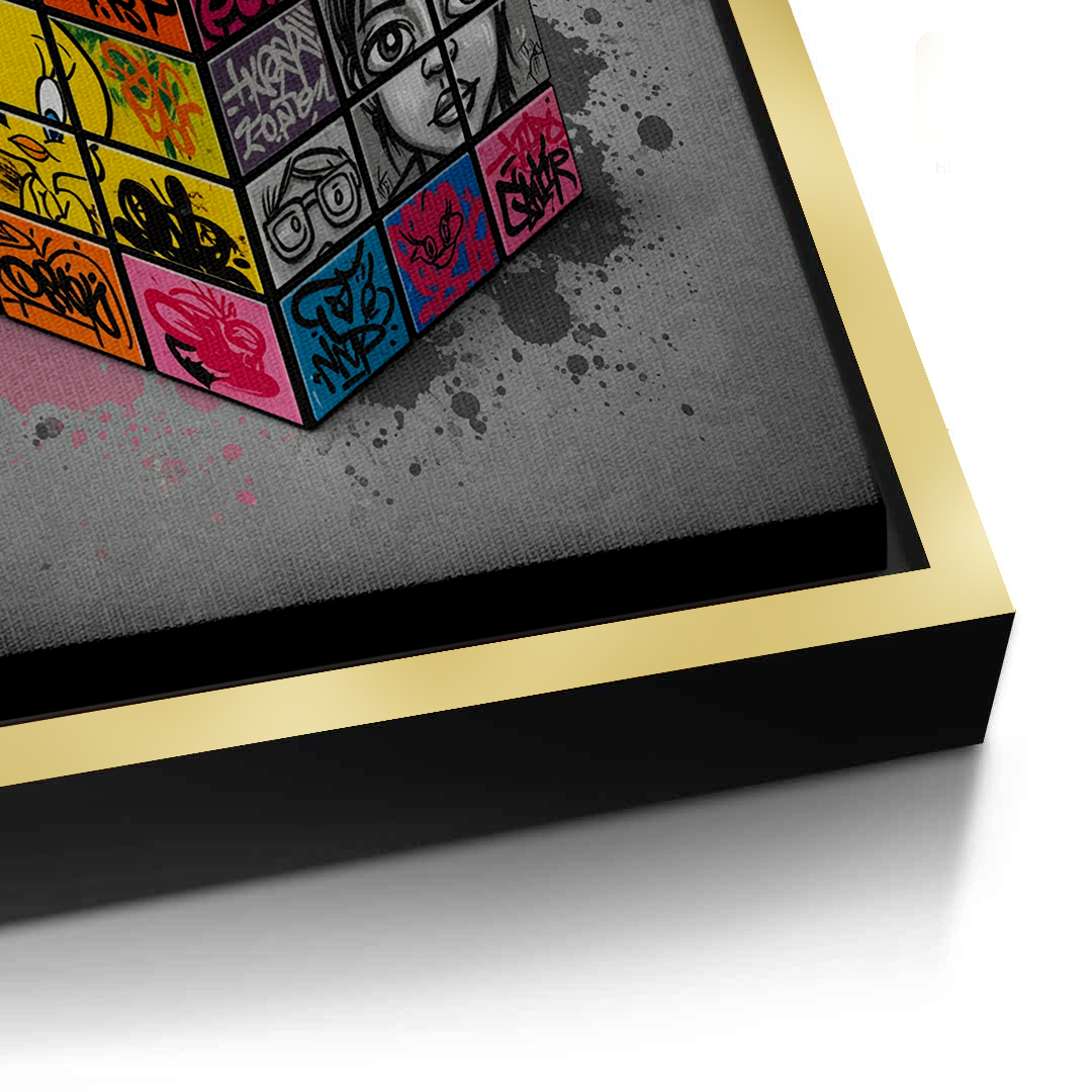 2Street Art Puzzle - Canvas