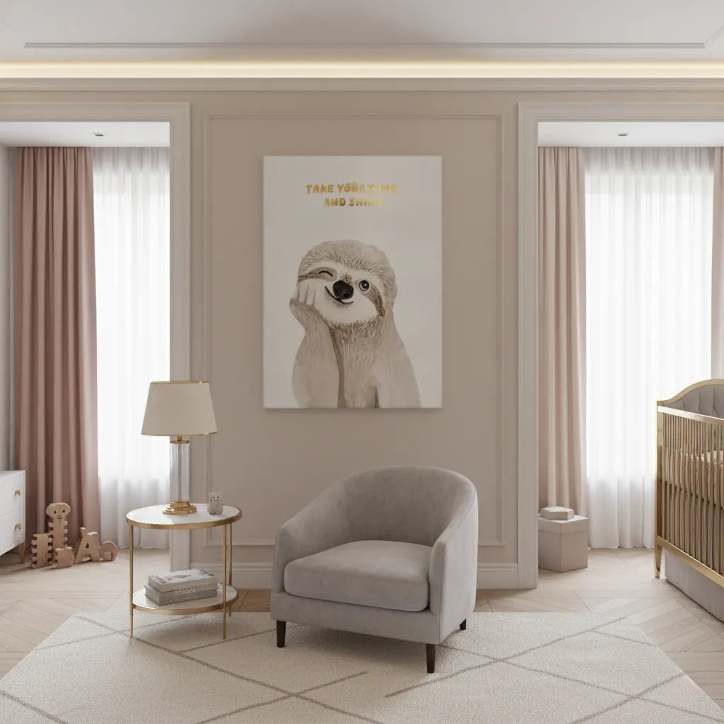 2Take Your Time and Shine - Canvas