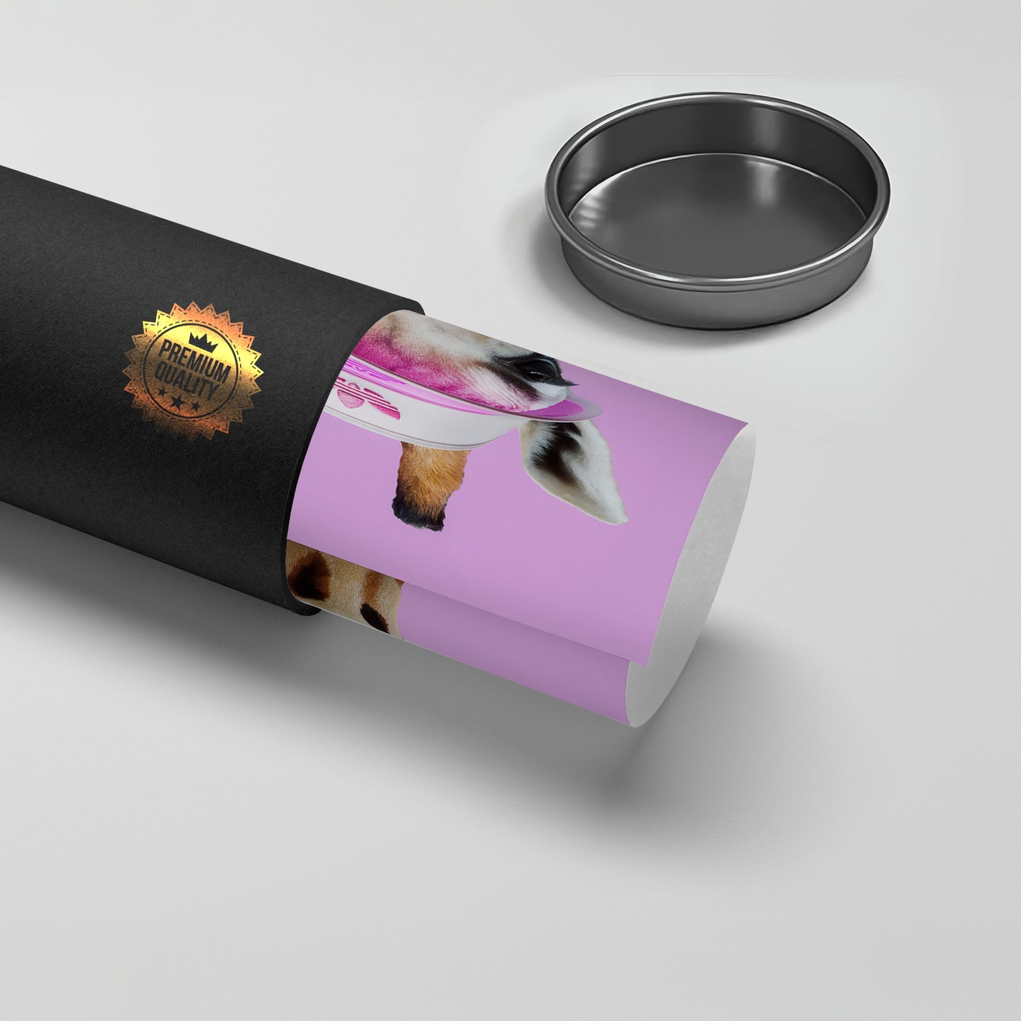 2Tennis Giraffe - Poster