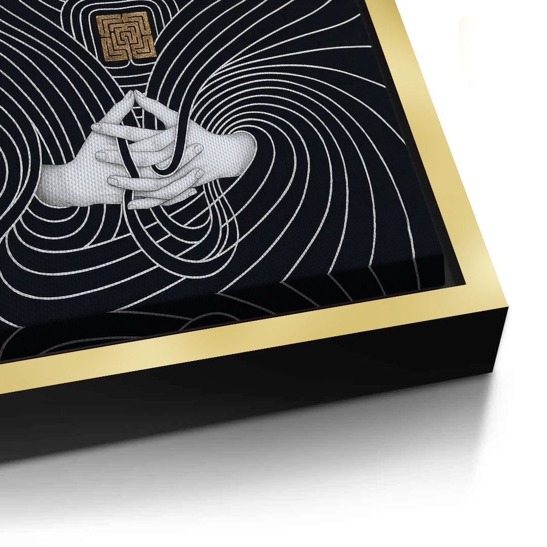 2The Golden Labyrinth - Canvas