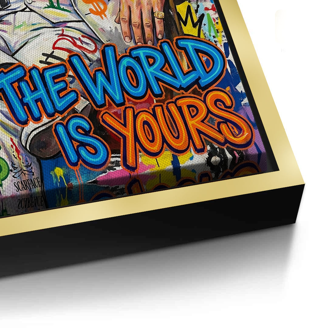 2The World Is Yours - Canvas