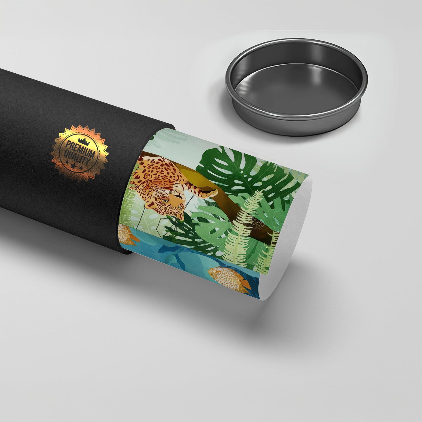 2Tropical Wildlife Above and Below - Poster