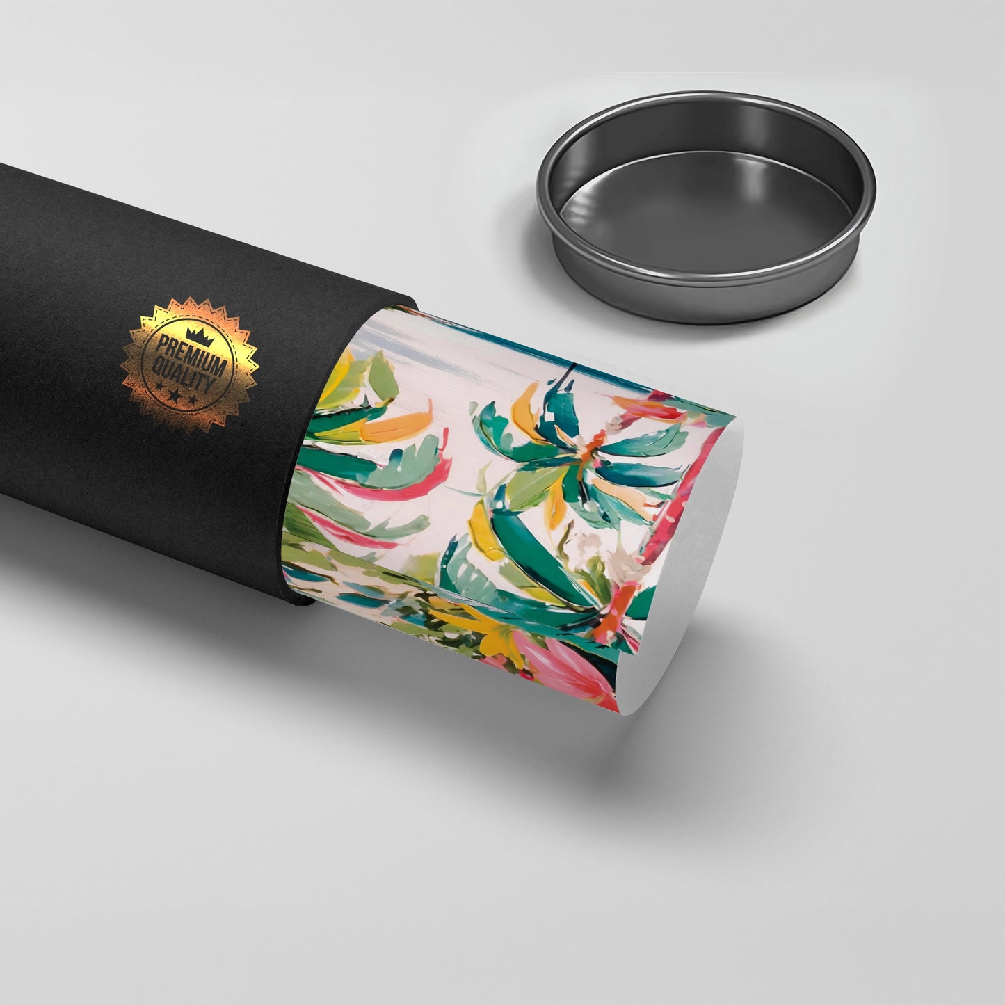 2Vibrant Tropical Palm Tree - Poster