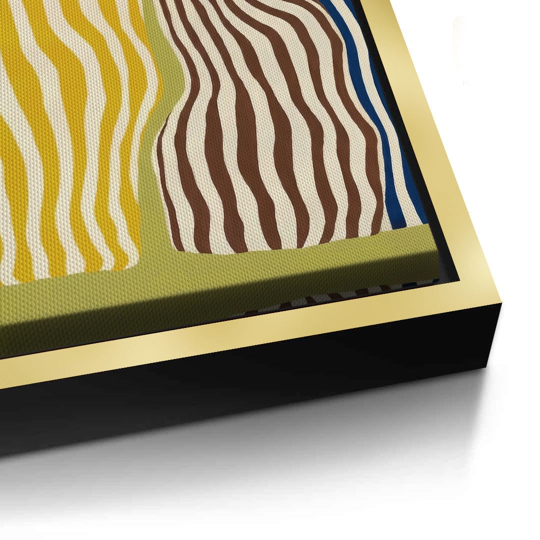 2Wavy Botanical Silhouettes - Canvas