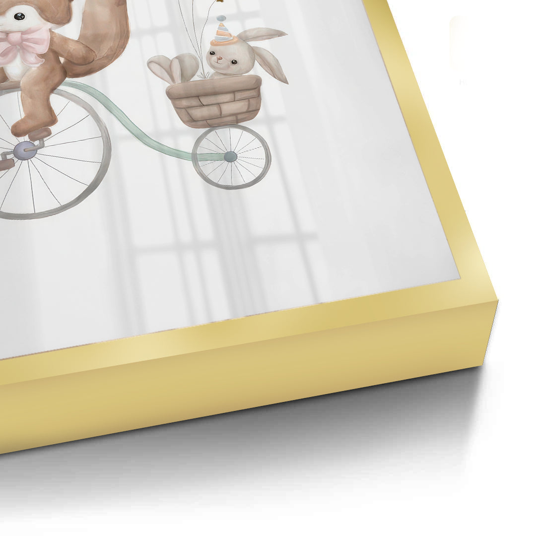 2Whimsical Woodland Friends - Fine Art