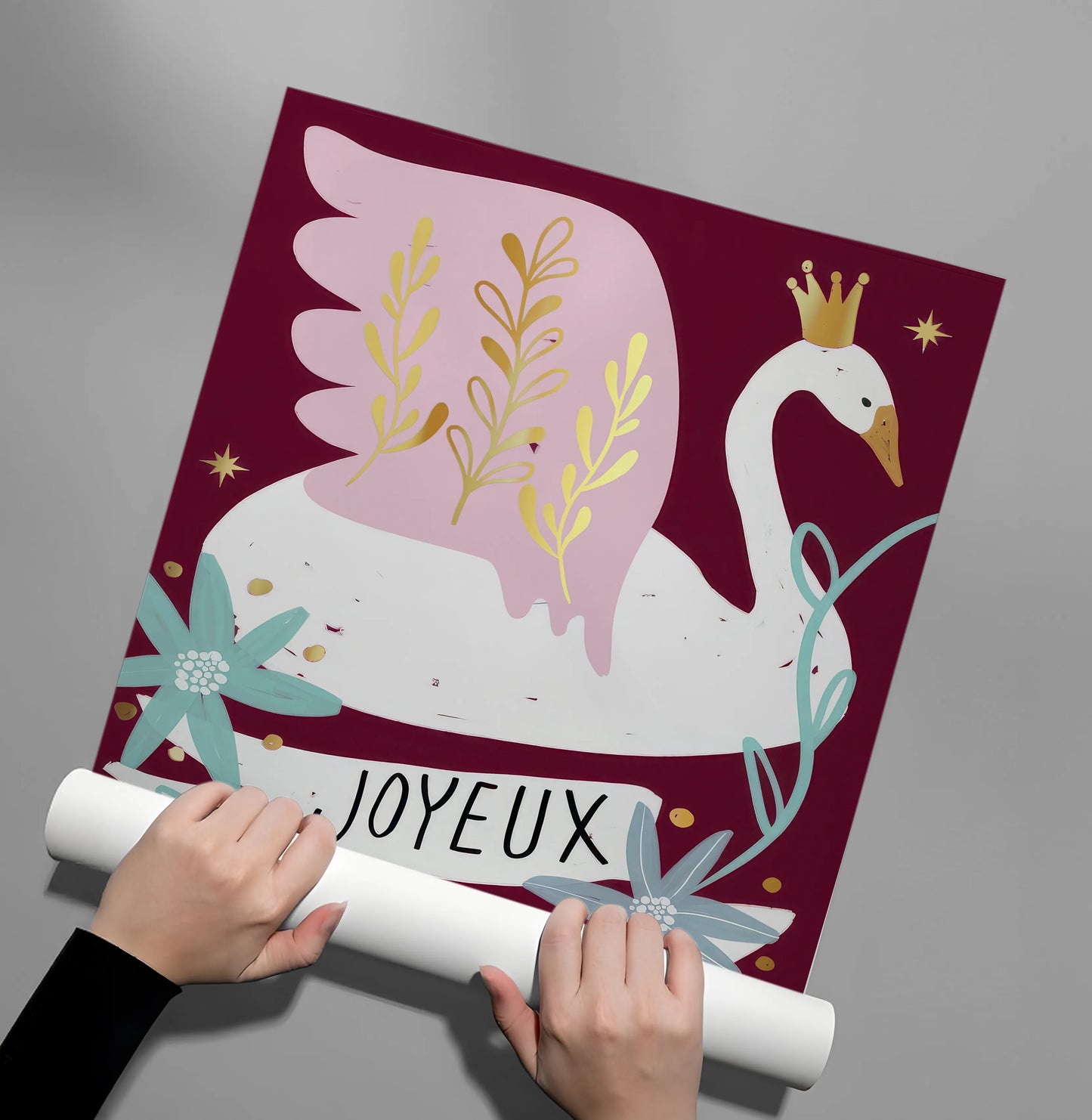 2Winged Swan - Poster