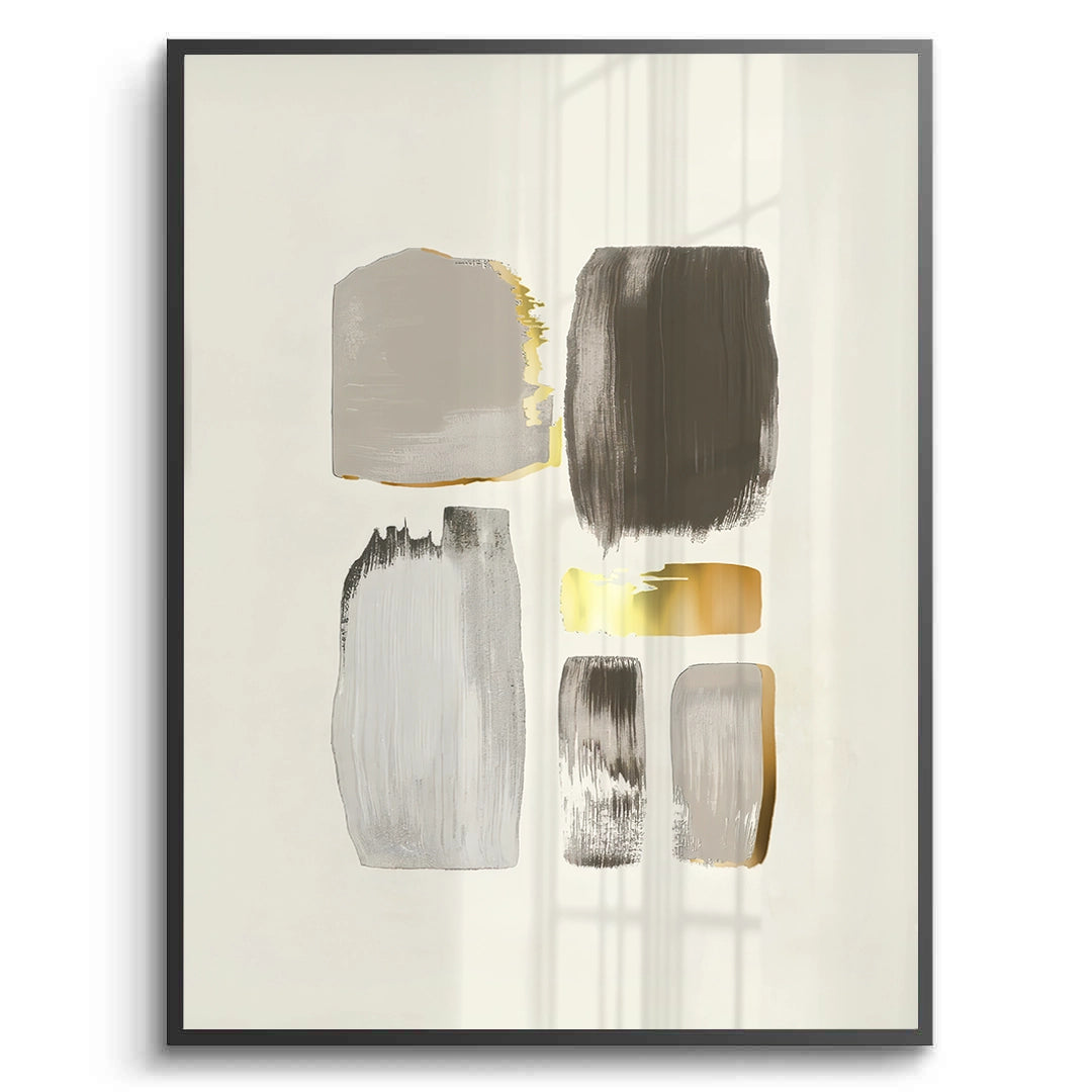 2Abstract Brushstroke Set of 2 - Fine Art