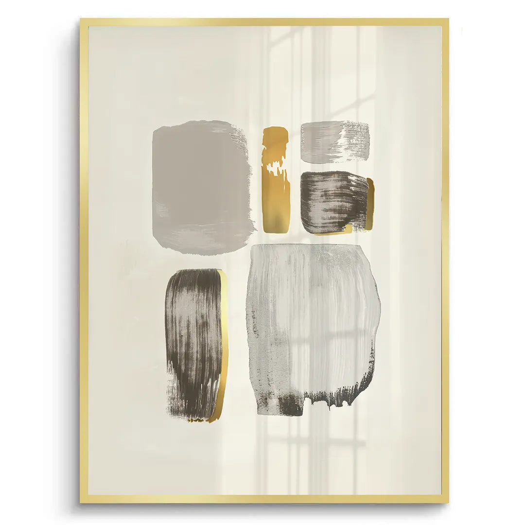 2Abstract Brushstroke Set of 2 - Fine Art