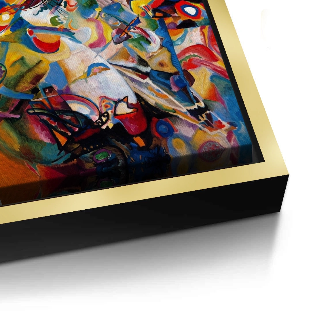 2Vibrant Abstract Expressionist - Canvas