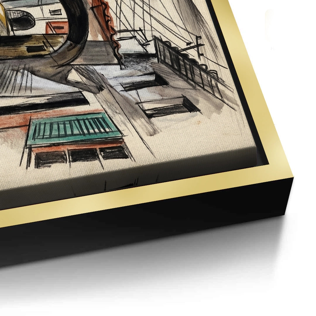 2Old Town Archway - Canvas