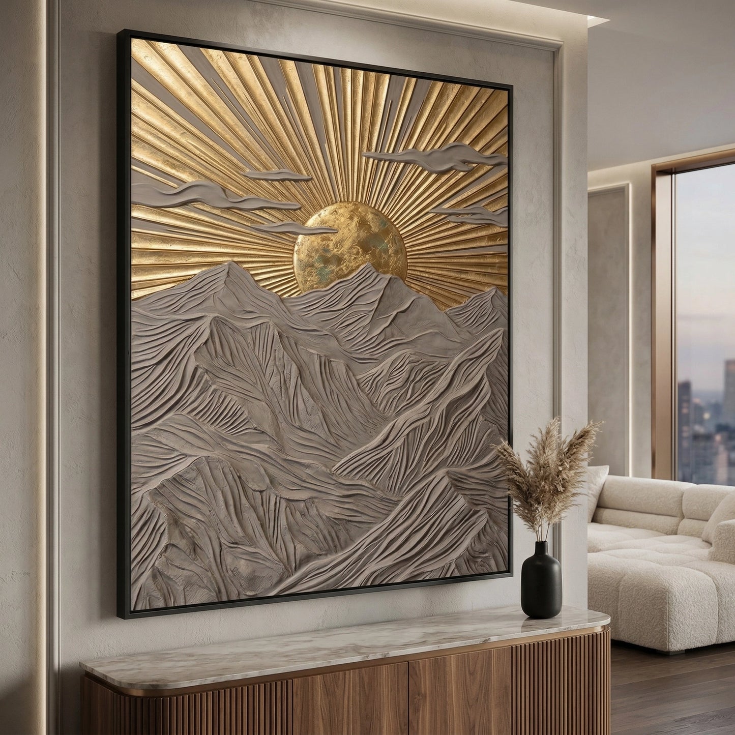 23D Textured Mountain #MNT-3D-01