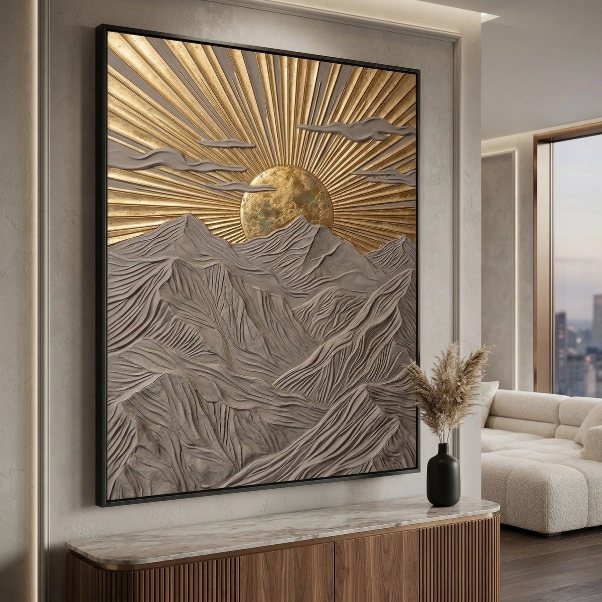 3D Textured Mountain #MNT-3D-01