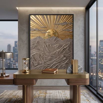 3D Textured Mountain #MNT-3D-01