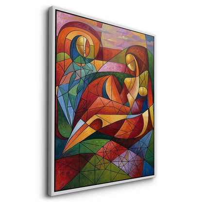 Modern Abstract Figures - Canvas